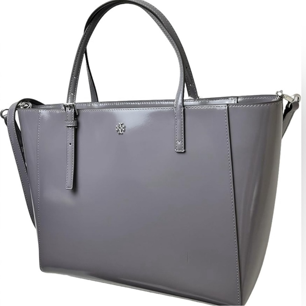 Tory Burch Emerson Patent Tote - Picture 3 of 13